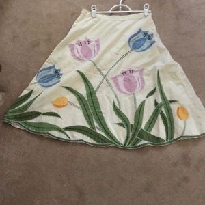 Anthropology Tulip Skirt